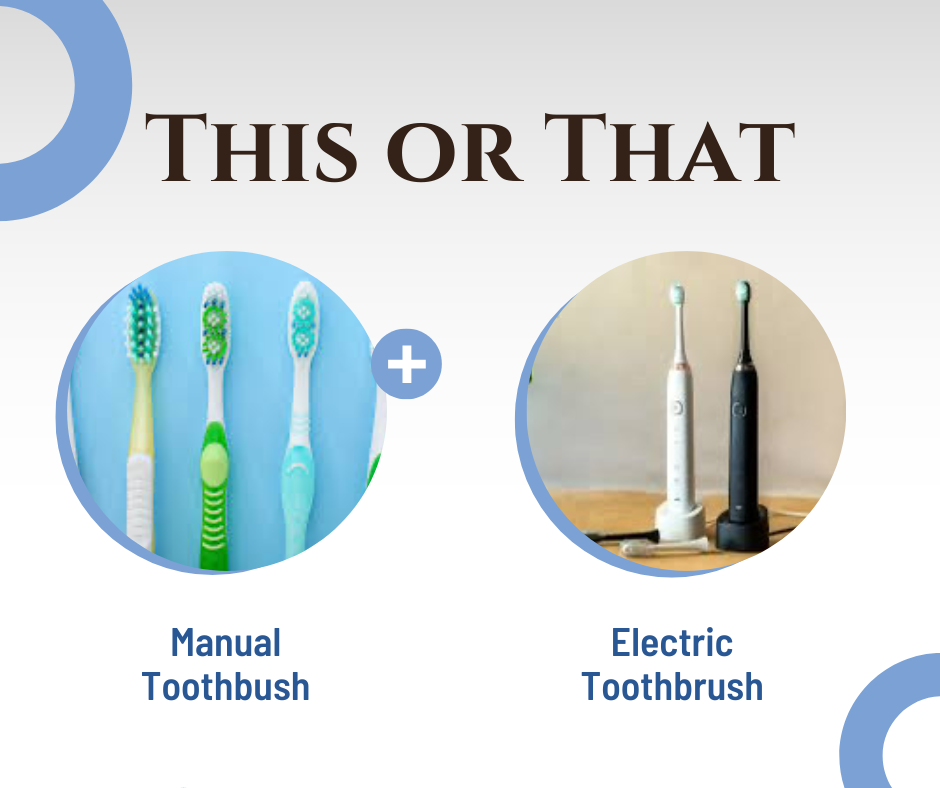 The battle of the toothbrushes!