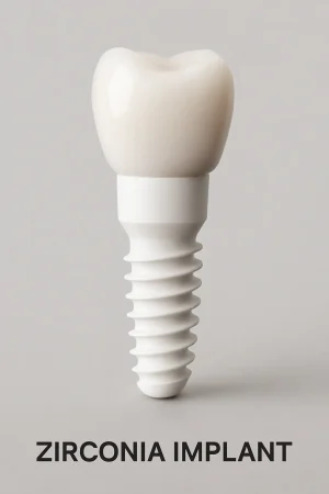 Zirconia Implant Render